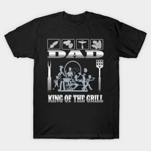 Dad Grill Shirt Dad Grilling BBQ Gifts and Shirt T-Shirt